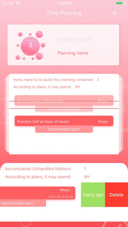 Time Planning - Daily Plan screenshot-3