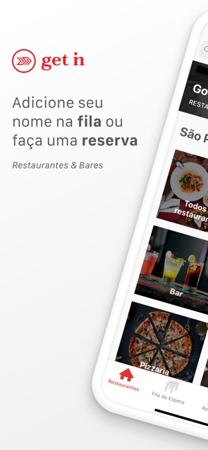 Get In - Restaurantes e Bares