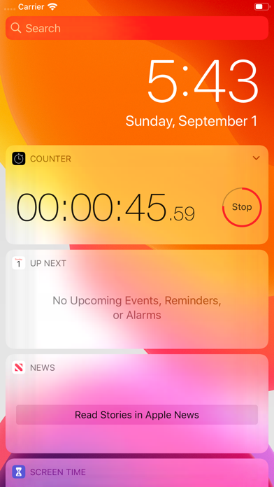 Counter: Stopwatch and Timer Screenshot 1