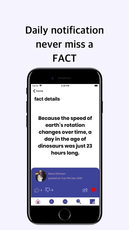 Fact of the day - New Facts