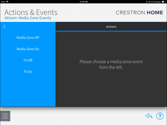 Crestron Home Setup screenshot 4