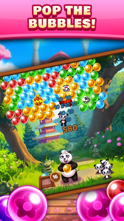Panda Pop! Bubble Shooter Game screenshot-0