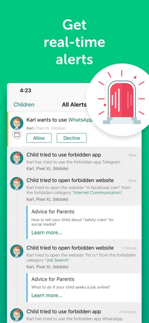 Kid mode — Kaspersky Safe Kids(圖4)-速報App