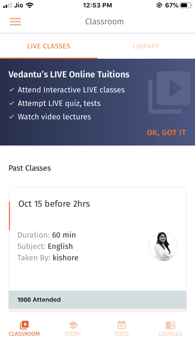 Vedantu Learning App screenshot 2
