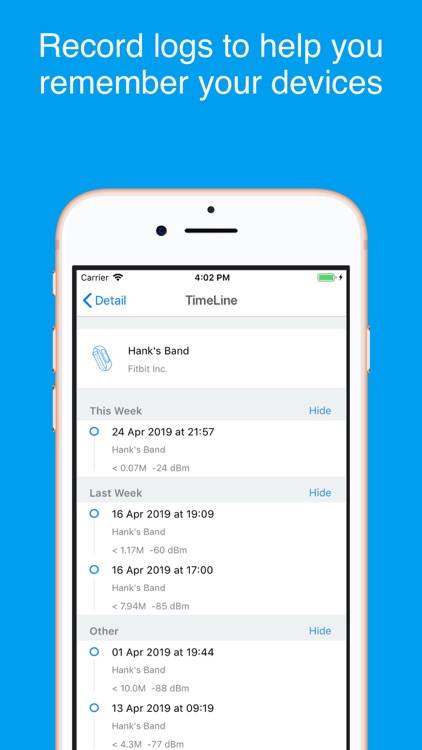BLE Manager:Bluetooth Tracker screenshot-3