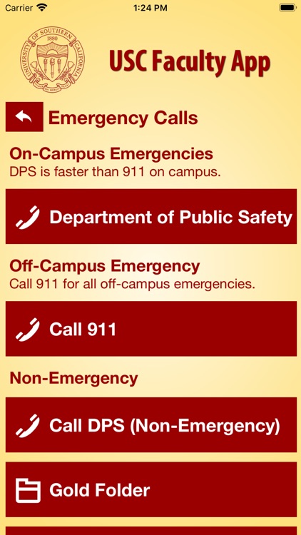 USC Faculty App