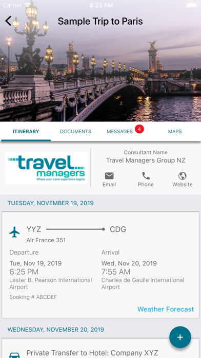 Travel Managers New Zealand screenshot 2
