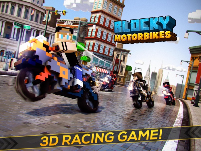Blocky Motorbikes Racing GP