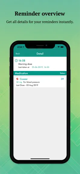 Game screenshot Rxremind medication reminder apk