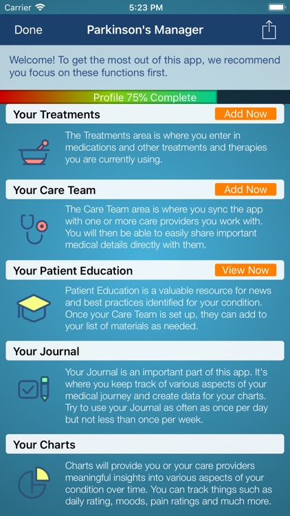 Parkinson's Disease Manager