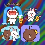 BROWN  FRIENDS Onomatopoeia H