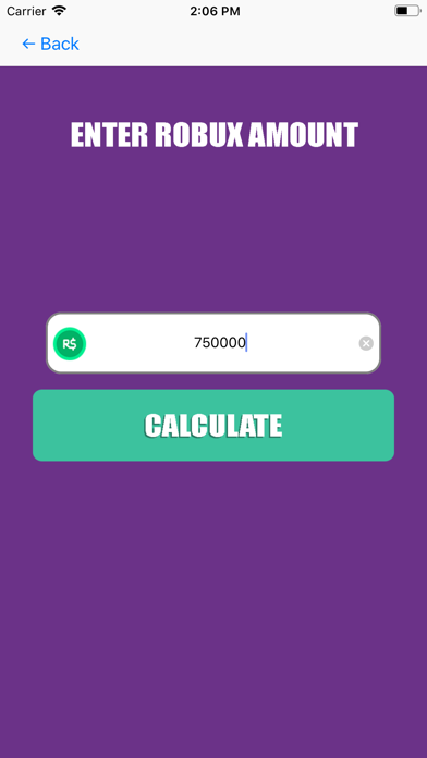 Daily Robux Calculator 苹果商店应用信息下载量 评论 排名情况 德普优化 - 750 000 robux promo code