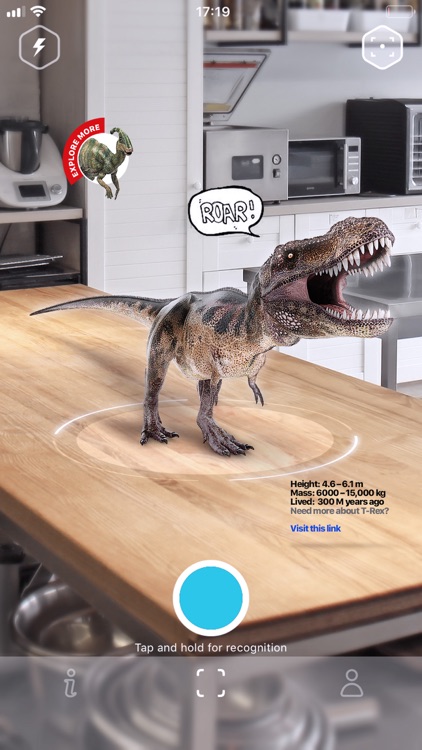 ROAR Augmented Reality App