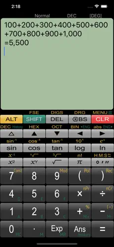 Captura de Pantalla 1 Panecal calculadora científica iphone