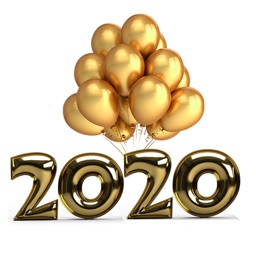 Happy New Year 2020 Sticker