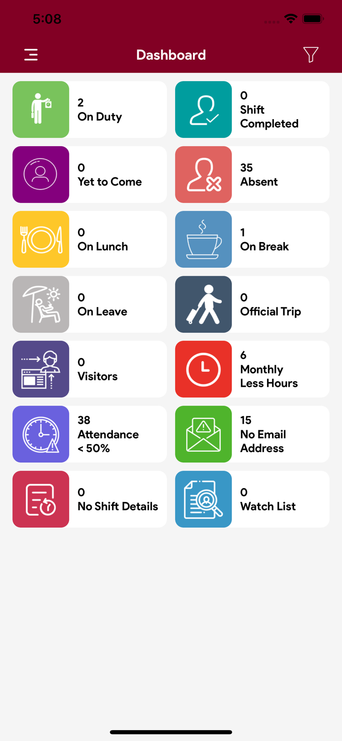 MRS Mobile Attendance