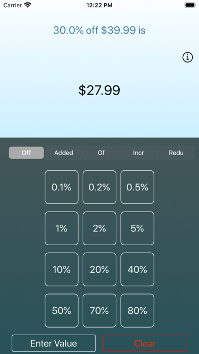 How to cancel & delete Devalluator - Percentage Calculation Tool from iphone & ipad 2