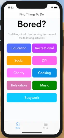 Game screenshot Bored? Find What To Do! mod apk