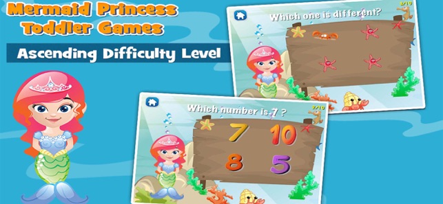 Mermaid Princess Toddler Game(圖2)-速報App