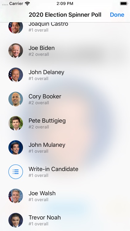 2020 Election Spinner Poll screenshot-5