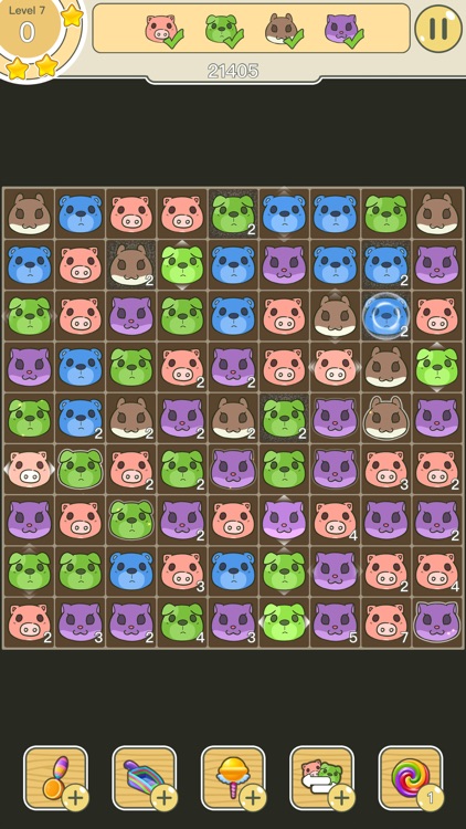 Pig Crush: Classic Puzzle Game