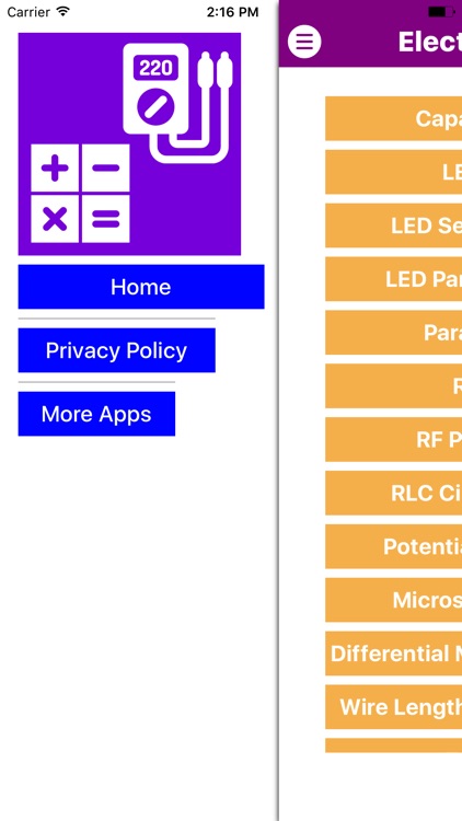 Electronics Engineering Calc screenshot-4