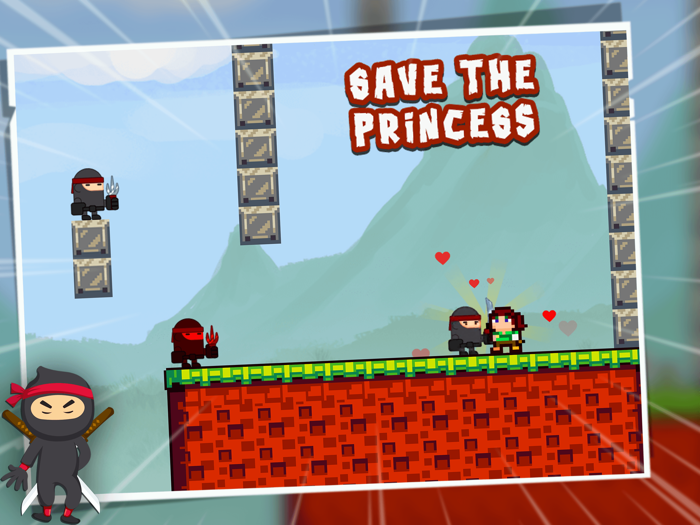 Jump Hero Shoot  Kick Ninja