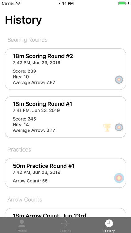 Rise - Archery Scoring Tracker screenshot-5