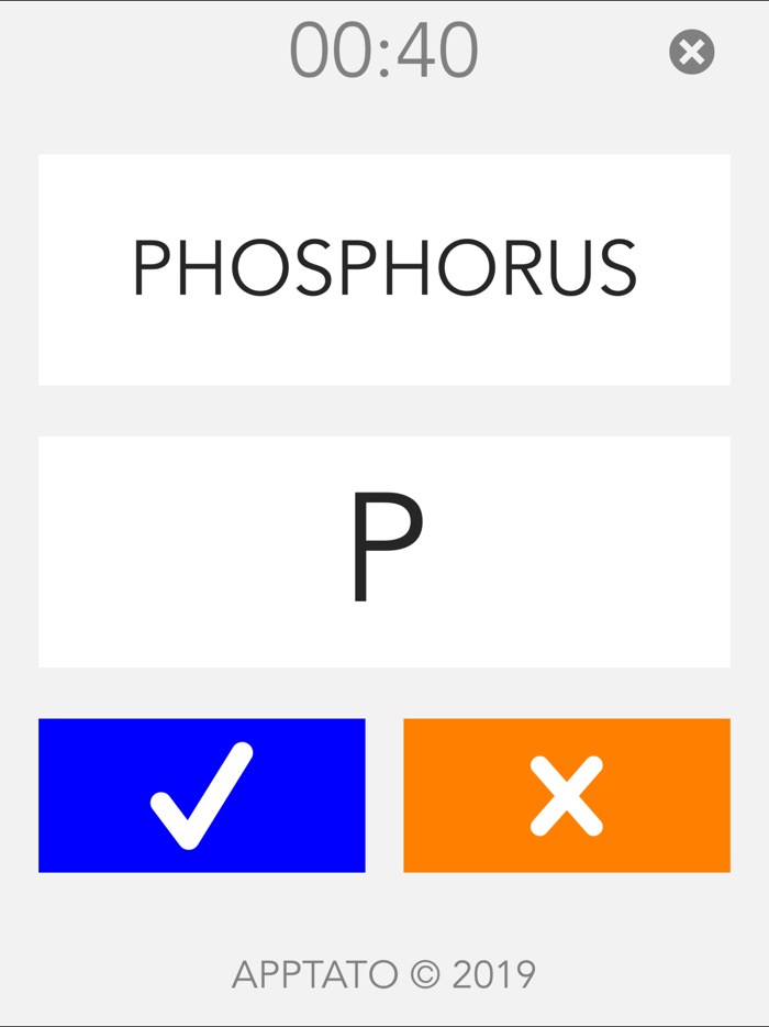 True or False Chemistry