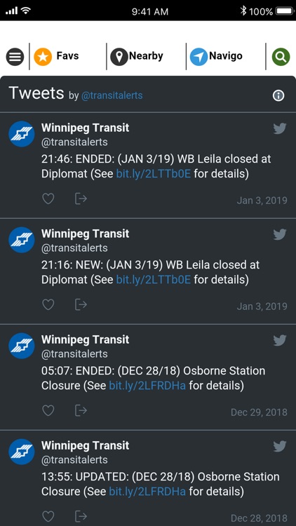Winnipeg Transit RT - Bus Live screenshot-2