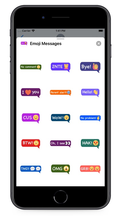 Emoji Message Bubbles screenshot-3
