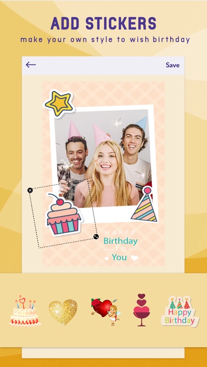 Birthday Photo Frames Editor