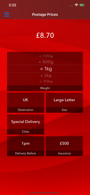 UK Postage Prices Calculator(圖2)-速報App