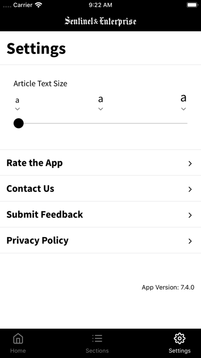 How to cancel & delete Sentinel and Enterprise from iphone & ipad 4