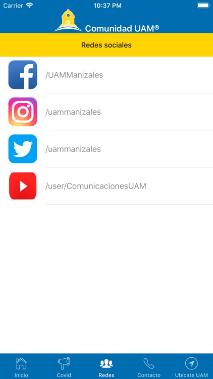 Comunidad UAM App