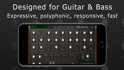 Roxsyn Guitar Synthesizer screenshot 2