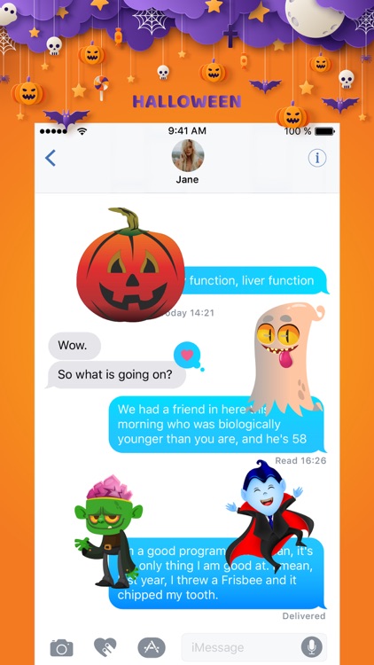 Halloween Stickers Boo Pack IM