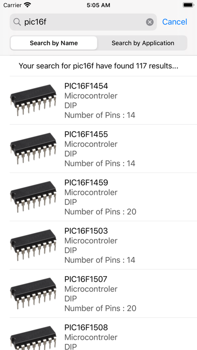 Electronic Component Pinouts screenshot 2