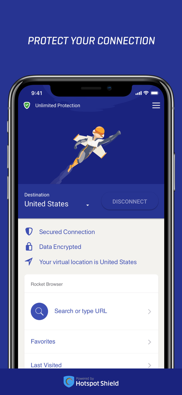 Rocket VPN – Private Browsing