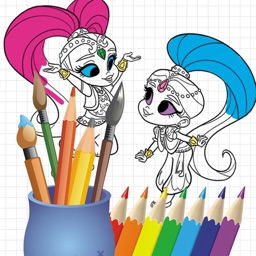 Shimmer & Shine Coloring Book!