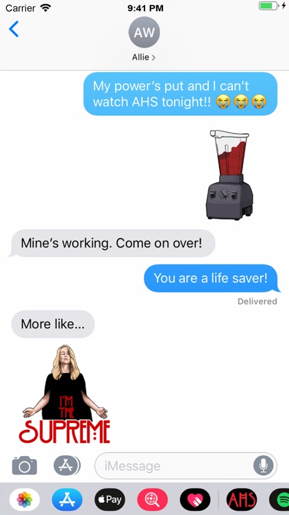 American Horror Story Stickers