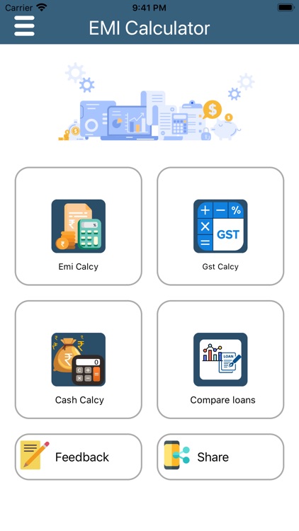 EMI Calculator & GSTCalculator