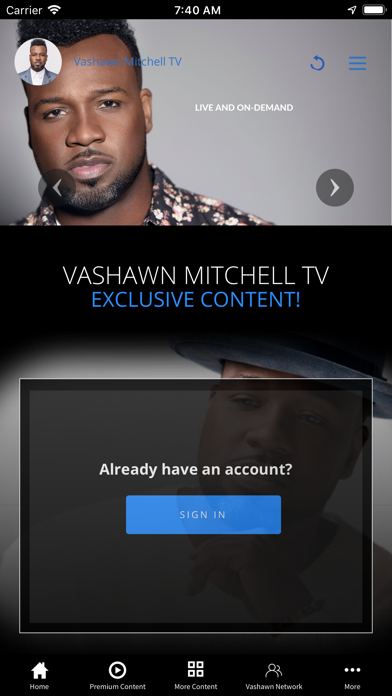 Vashawn Mitchell TV screenshot 3