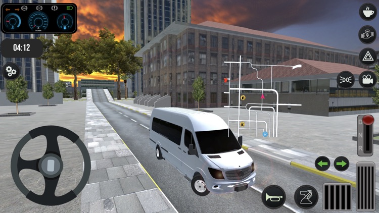 Minibus City Travel Simulator screenshot-3