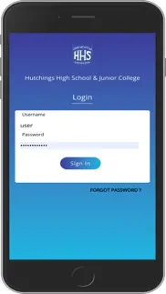hutching high school iphone screenshot 2