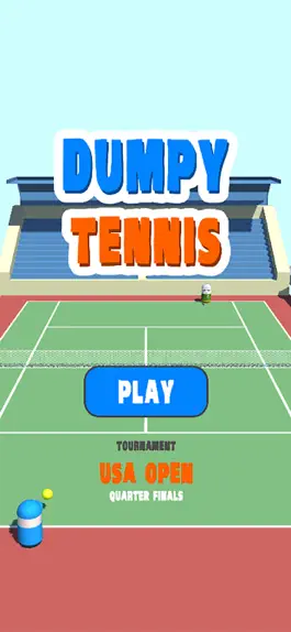 Game screenshot Dumpy Tennis apk