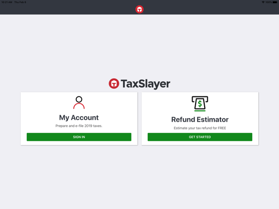 TaxSlayer - Free Tax Refund Calculator screenshot
