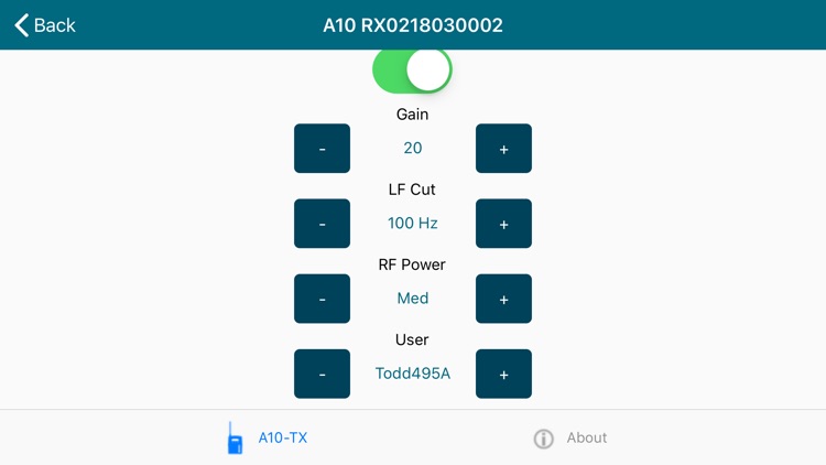 A10-TX Remote screenshot-7