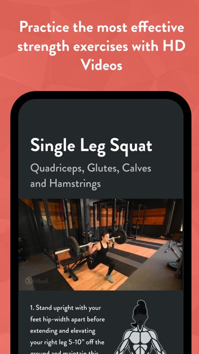 Fitbod Gym & Home Workout Log screenshot