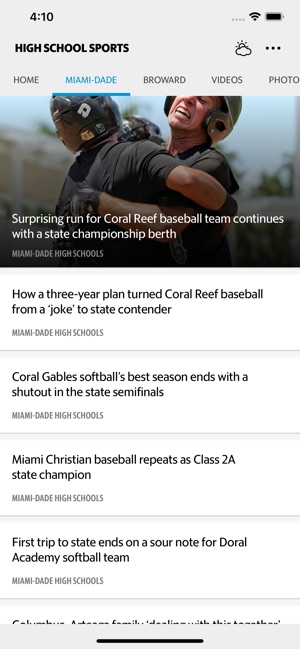 Miami High School Sports News(圖4)-速報App